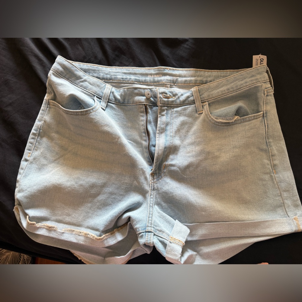 Old Navy Light Blue Jean Shorts